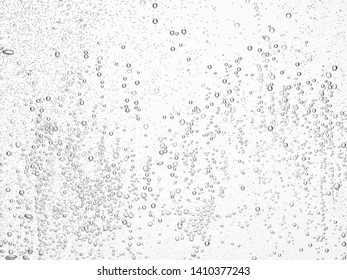 Soda Water Bubbles Sparkling Transparent