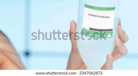 Sodium bicarbonate: Helps regulate pH balance in the blood and corrects acidosis.