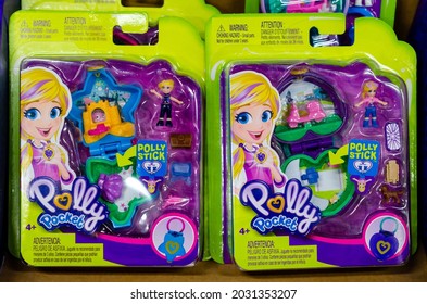 Soest, Germany - August 23, 2021: Polly Pocket On A Store Shelf