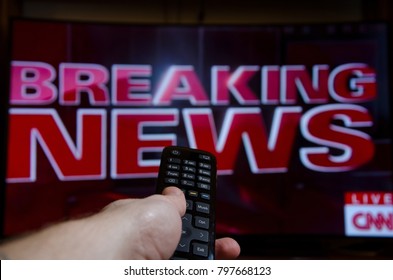 Cnn Breaking News 图片 库存照片和矢量图 Shutterstock