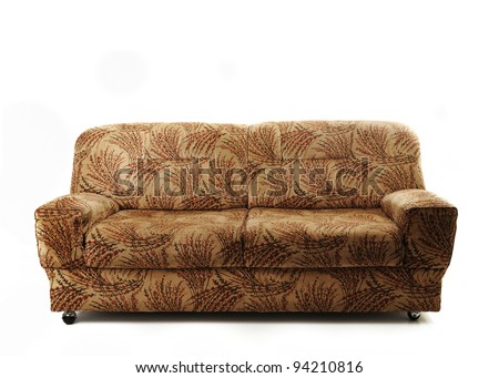 Sofa couch isolated
