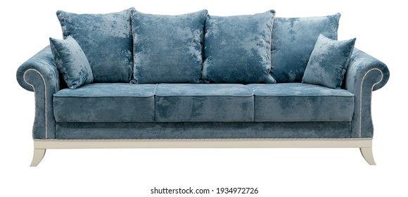 Sofa isolated on white background. Including clipping path.