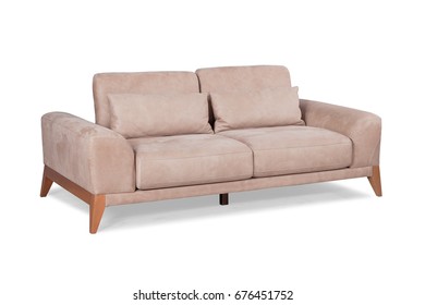 Sofa On White Background Stock Photo 676451752 | Shutterstock