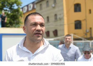 Sofia, Bulgaria - Jun 10 2021: Kubrat Pulev At The Box Tournament For Prisoners