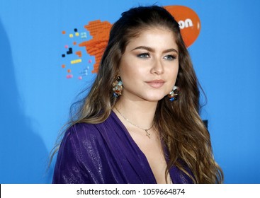 Sofia Reyes At The Nickelodeon's 2018 Kids' Choice Awards Held At The Forum In Inglewood, USA On March 24, 2018.