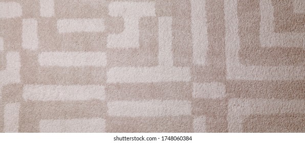 Soft Beige Carpet Texture Background Top Stock Photo 1748060384 ...
