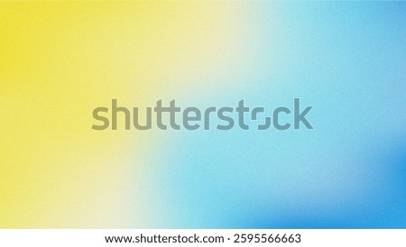 Soft Blue and Yellow Gradient Background
