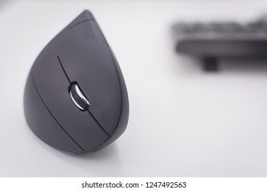 Soft Blur Black Wireless Elegant Mouse Stock Photo 1247492563 ...