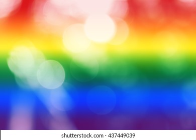 Soft blurred rainbow background and natural bokeh  (LGBT Movement) Abstract gradient desktop wallpaper presentation many projects 