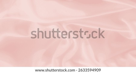 Soft blush-toned cloth drapes in fluid arcs, creating a tranquil interplay of gentle shadows and luminous highlights that softly whisper elegance, grace, and soothing warmth.