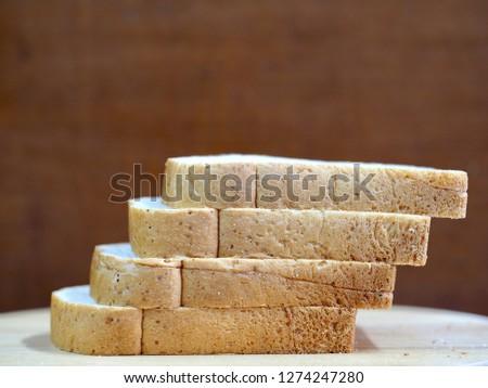Soft bread, Loaf, Slice of bread