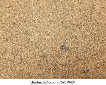 Soft Brown Surface On The Ground