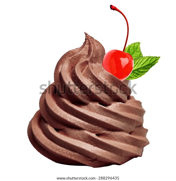 Soft Chocolate Ice Cream Frozen Yogurt写真素材288296435 Shutterstock 