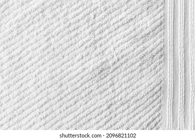 Soft And Clean White Towel Texture And Seamless Background