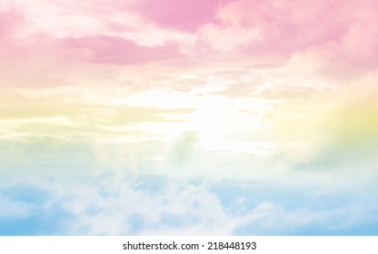 Rainbow Clouds Background Hd Stock Images Shutterstock Final dimensions (width x height). https www shutterstock com image photo soft cloud background pastel colored orange 218448193