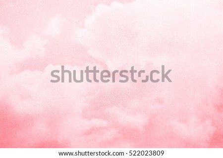 soft cloud and sky with pastel gradient color and grunge texture, nature abstract background