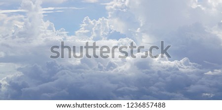 Similar – Wolkenbilder weiß Himmel