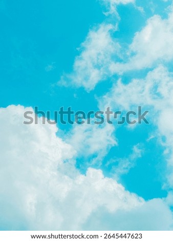 soft clouds with anime style 
