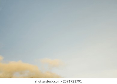  Soft Clouds Floating in a Tranquil Sky