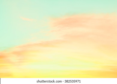 Soft cloudy is gradient pastel, Abstract sky background in sweet color. Pastel gradient, Pastel abstract, Pastel background, Blurred color gradient