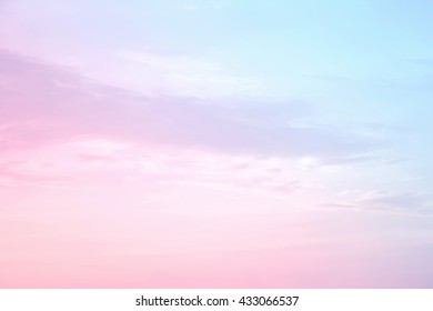 Soft Cloudy Gradient Pastelabstract Sky Background Stock Photo (Edit ...