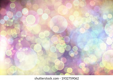 Soft And Colorful Bokeh Background Image