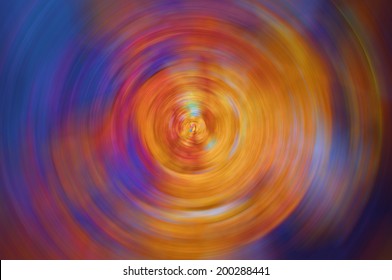 Soft colourful circular abstract background