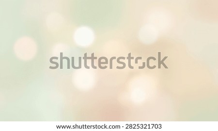 A soft and dreamy background featuring out-of-focus bokeh lights in gentle pastel colors, creating a serene and calming atmosphere.