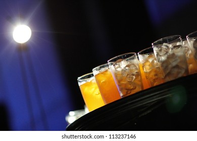 Soft Drink In Night Club