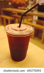 Soft drink on the table