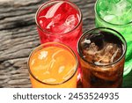 Soft drinks and fruit juice mixed with soda high in sugar have a negative effect on physical health