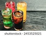 Soft drinks and fruit juice mixed with soda high in sugar have a negative effect on physical health