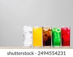 Soft drinks and fruit juice mixed with soda high in sugar have a negative effect on physical health