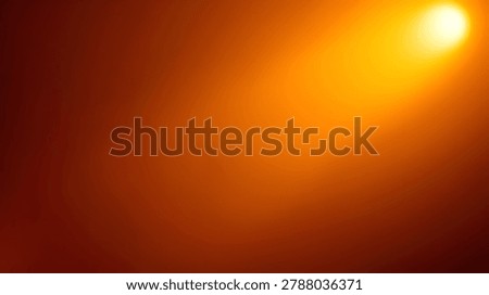 A soft focus abstract background featuring a glowing golden light source in the corner transitioning into a dark orange and brown gradient