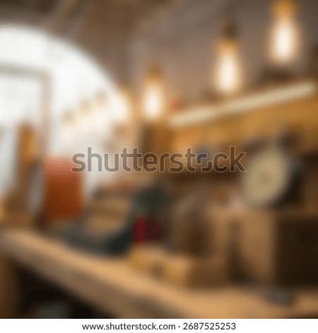Soft Focus Educational Workshop Setting with Participants in Blur