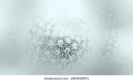 Soft focus fantasy background featuring a stylized cactus close-up.