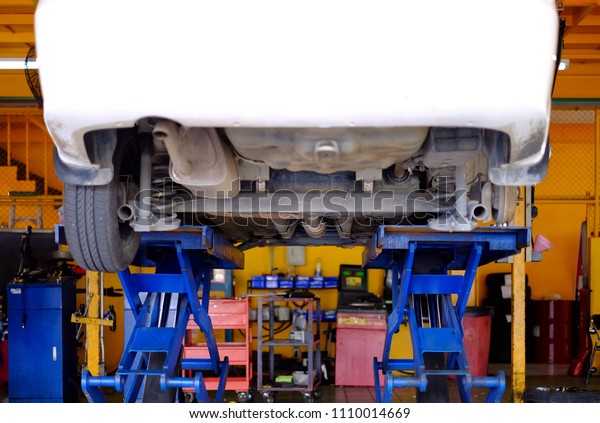 Soft Focus Many Cars Garage All Stock Photo Edit Now 1110014669