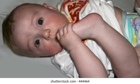 285 Baby Sucking Toes Images, Stock Photos & Vectors | Shutterstock