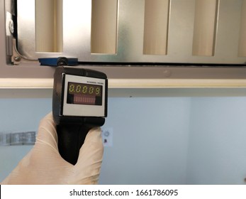 Soft Focus to Scanning of HEPA Filter for leaks - Integrity testing of HEPA filters
