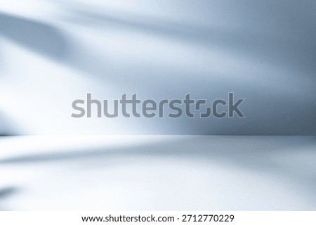Soft gradient background with gentle shadows, creating a serene atmosphere, ideal for product display or creative mock up with copy space for text overlay. Front view.