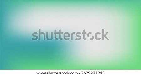 Soft and gradient blurred background in green and blue with white central area.