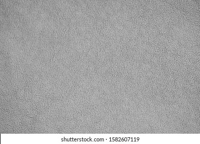 Soft gray hair texture, gray fleece. Warmth and comfort background
