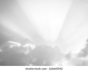 Soft grey cloud and sky texture background