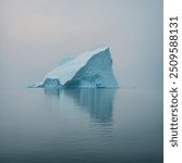 Soft Iceberg Afloat is a tranquil spectacle of nature