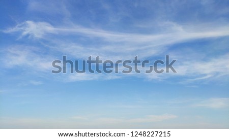 soft ligh sky background
