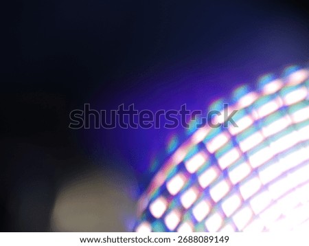 Soft light diffusion and prism-like reflections give the image a futuristic, high-tech feel. Can be used as elements for design projects. 