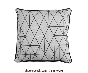 Soft Pillow On White Background