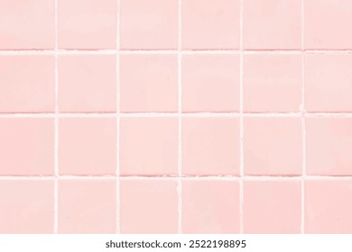 Fondo azulejo rosa suave