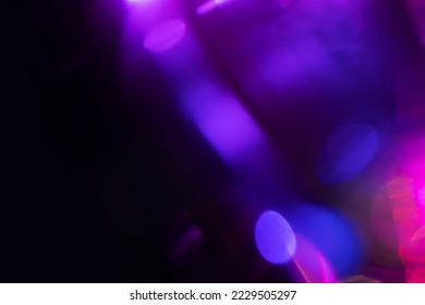 Soft rainbow light flares background or overlay,