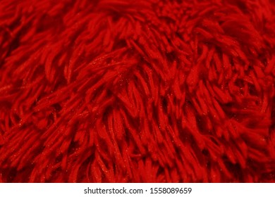 Soft Red Fuzzy Fabric Texture Close Stock Photo 1558089659 | Shutterstock